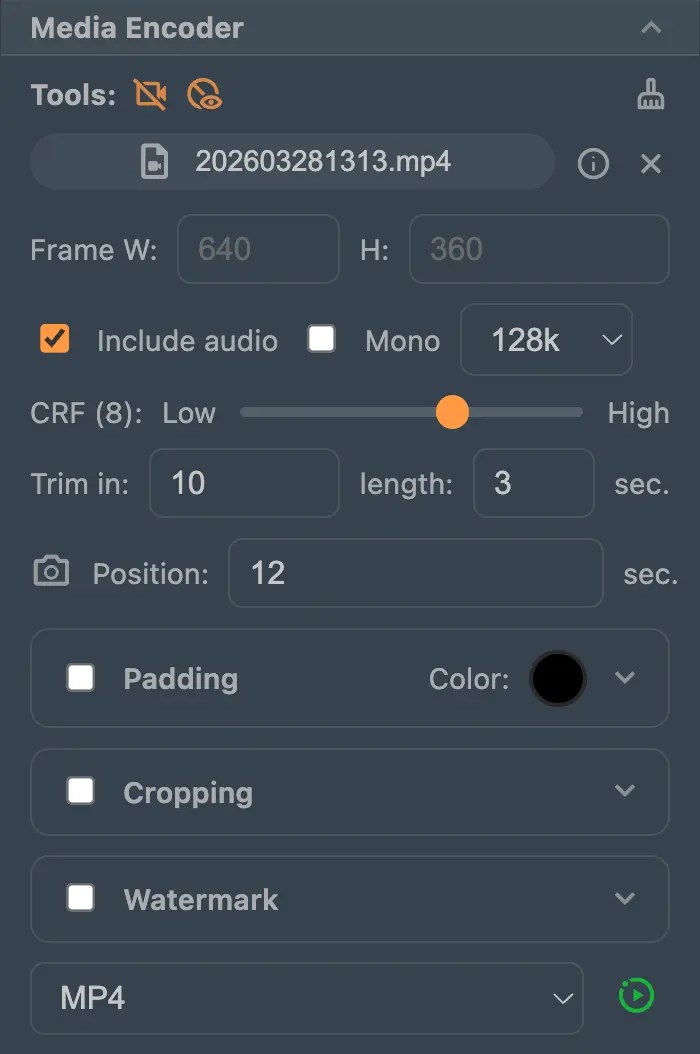 Media Encoder
