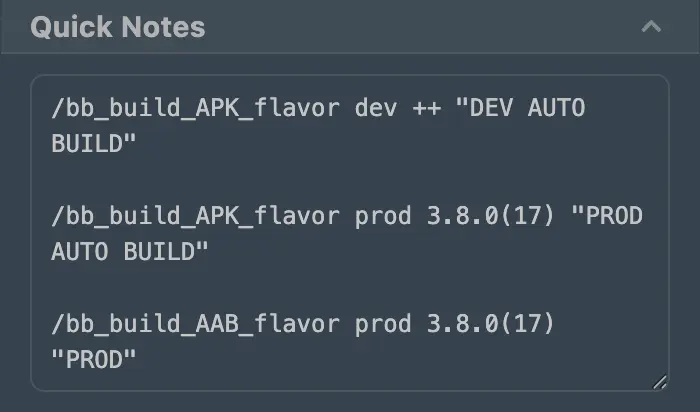 Notes